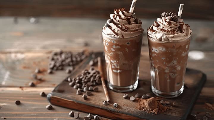 frappe de chocolate
